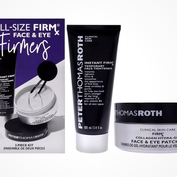 Peter Thomas Roth FirmX Face & Eye Tightener Set - Black...